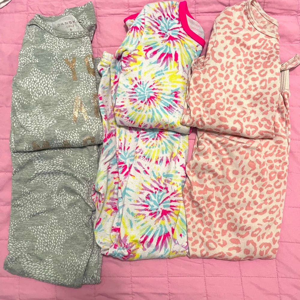Girls size 8 Pajama Sets